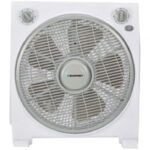 Ventilador de Suelo Blaupunkt Box Fan BP2019/ 45W/ 5 Aspas 30cm/ 3 velocidades