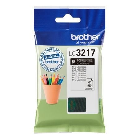 art_bro-c-lc3217bk_1.jpg Cartucho de Tinta Original Brother LC-3217BK/ Negro - Imagen 1