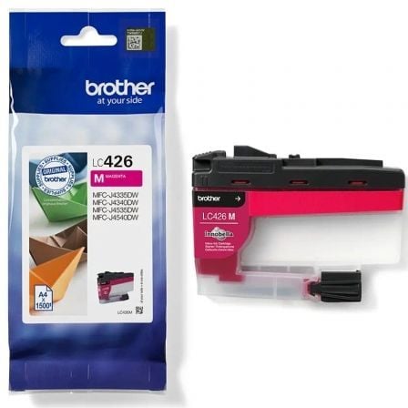 art_bro-c20lc426m_1.jpg Cartucho de Tinta Original Brother LC426M/ Magenta - Imagen 1