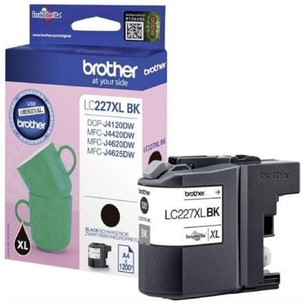 art_bro-lc227xlbkbp_1.jpg Cartucho de Tinta Original Brother LC-227 XL Alta Capacidad/ Negro - Imagen 1