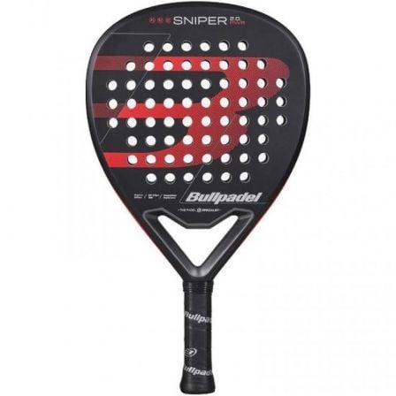 art_bup-pala20pad20snp220pw202620bk_1.jpg Pala de Pádel Bullpadel Sniper 2.0 Power 2026/ Negra y Roja - Imagen 1