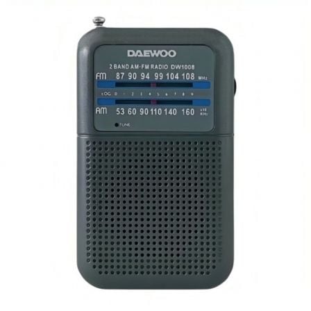 art_dae-radio20dw100820gy_1.jpg Radio Portátil Daewoo DW1008/ Gris - Imagen 1