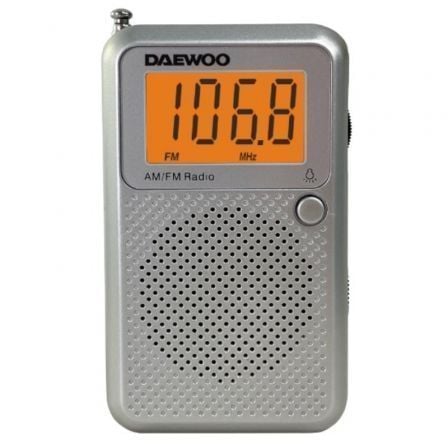 art_dae-radio20dw1115_1.jpg Radio Portátil Daewoo DW1115/ Gris - Imagen 1