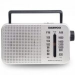 Radio Portátil Daewoo DW1122/ Plata