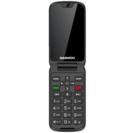art_dae-tel20dw800520bk_1.jpg Teléfono Móvil Daewoo DW8005 para Personas Mayores/ 4G/ Negro - Imagen 1
