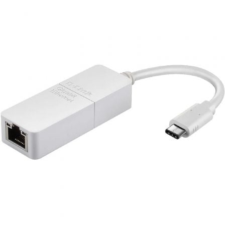 art_dlk-adp20dub-e130_1.jpg Adaptador USB Tipo-C - RJ45 D-Link DUB-E130/ 1000 Mbps - Imagen 1