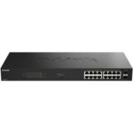 Switch D-Link DGS-1018P/E 18 Puertos/ RJ-45 Gigabit 10/100/1000 PoE/ SFP