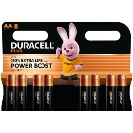 art_drc-pila20dpblr6b8_1.jpg Pack de 8 Pilas AA Duracell Plus Power Boost DPBLR6B8/ 1.5V/ Alcalinas - Imagen 1