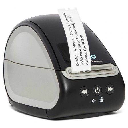 art_dym-labelwriter55020turbo_1.jpg Impresora de Etiquetas Dymo LabelWriter 550 Turbo/ Térmica/ USB/ Negra - Imagen 1