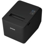 Impresora de Tickets Epson TM-T20IVEN/ Térmica/ Ancho papel 80mm/ USB-RS232-Ethernet/ Negra