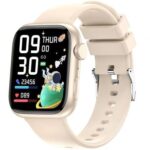 Smartwatch Forever IGo Watch 3 JW-500/ Notificaciones/ Frecuencia Cardíaca/ Marfil