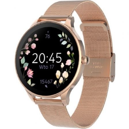art_frv-reloj20velora20sb-30620pk_1.jpg Smartwatch Forever Velora SB-306/ Notificaciones/ Frecuencia Cardíaca/ Oro Rosa - Imagen 1