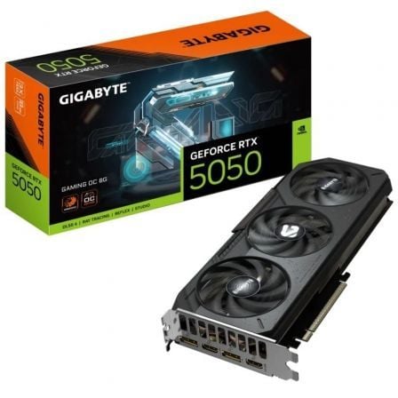 art_gig-gf20rtx505020gam20oc208g_1.jpg Tarjeta Gráfica Gigabyte GeForce RTX 5050 Gaming OC/ 8GB GDDR6 - Imagen 1