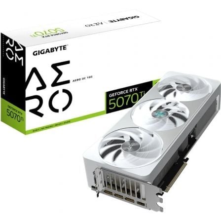 art_gig-gf20rtx5070ti20aer20oc2016g_1.jpg Tarjeta Gráfica Gigabyte GeForce RTX 5070Ti AERO OC/ 16GB GDDR7 - Imagen 1