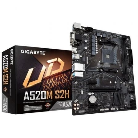 art_gig-pb20a520m20s2h_1.jpg Placa Base Gigabyte A520M S2H Socket AM4/ Micro ATX - Imagen 1