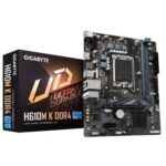 Placa Base Gigabyte H610M K DDR4 Socket 1700/ DDR4/ PCIe 4.0/ Micro ATX