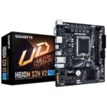 Placa Base Gigabyte H610M S2H V2 Socket 1700/ DDR5/ PCIe 4.0/ Micro ATX