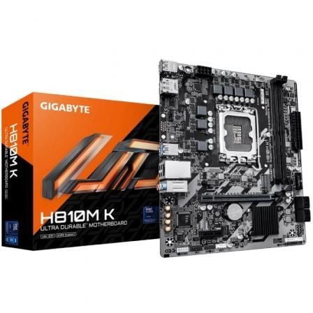 art_gig-pb20h810m20k_1.jpg Placa Base Gigabyte H810M K Socket 1851/ DDR5/ PCIe 4.0/ Micro ATX - Imagen 1