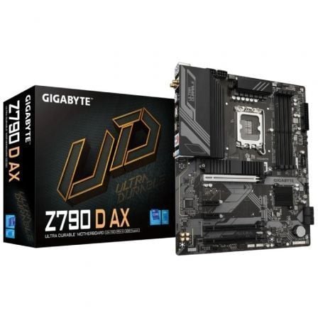 art_gig-pb20z79020d20ax_1.jpg Placa Base Gigabyte Z790 D AX Socket 1700/ DDR5/ PCIe 4.0 - Imagen 1