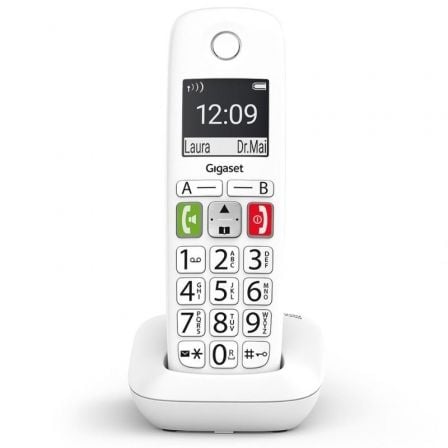art_giga-tel20e29020wh_1.jpg Teléfono Inalámbrico Gigaset E290/ Blanco - Imagen 1