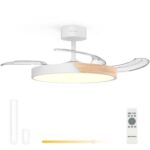 Ventilador de Techo Grunkel SKYDUAL42/ 30W/ 4 Aspas 106cm/ 6 Velocidades