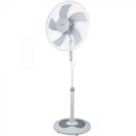 Ventilador de Pie Grunkel FAN-165R/ 50W/ 5 Aspas 40cm/ 3 Velocidades