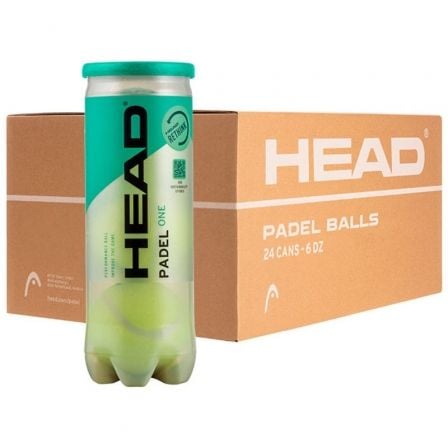 art_hea-pelota20padel20one2072u_1.jpg Cajón Bolas Head Padel One/ 24 packs de 3 unidades - Imagen 1