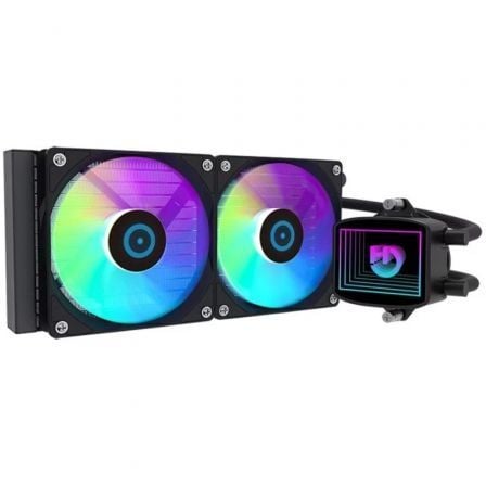 art_hid-ref20lq24020bk_1.jpg Sistema de Refrigeración Líquida Hiditec LQ240/ Negro - Imagen 1