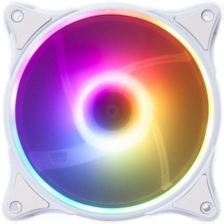 art_hid-ref20n1820argb20wh_1.jpg Ventilador Hiditec N18 ARGB/ 12cm/ Blanco - Imagen 1