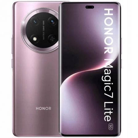 art_hon-sp20magic720li208-25620pur_1.jpg Smartphone Honor Magic 7 Lite 8GB/ 256GB/ 6.78"/ 5G/ Púrpura Titanio - Imagen 1