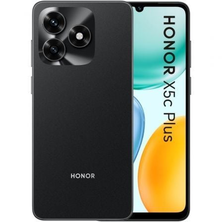art_hon-sp20x5c20p204-12820bk_1.jpg Smartphone Honor X5c Plus 4GB/ 128GB/ 6.74"/ Negro - Imagen 1