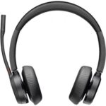 Auriculares Inalámbricos Poly Voyager 4320 UC + Adaptador BT700 + Base de Carga/ con Micrófono/ Bluetooth/ Negros