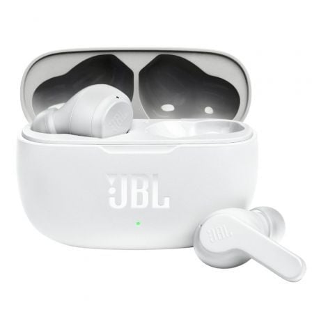 art_jbl-aur20wave20200tws20wh_1.jpg Auriculares Bluetooth JBL Wave 200TWS con estuche de carga/ Autonomía 5h/ Blancos - Imagen 1