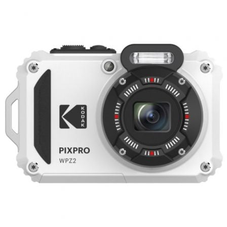 art_kod-camara20pixpro20wpz220wh_1.jpg Cámara Digital Deportiva Kodak Pixpro WPZ2/ 16MP/ Zoom Óptico 4x/ Blanca - Imagen 1