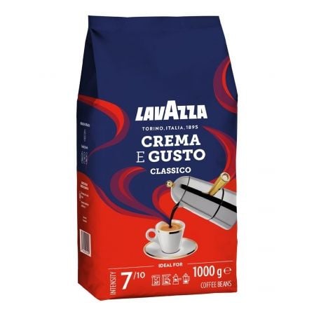 art_lav-cafe20crema20gus20clas201kg_1.jpg Café en Grano Lavazza Crema e Gusto Clásico/ 1Kg - Imagen 1