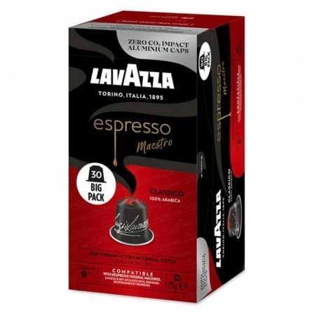 art_lav-cafe20esp20maes20cla2030c20v2_1.jpg Cápsula Lavazza Espresso Maestro Clásico para cafeteras Nespresso/ Caja de 30 - Imagen 1