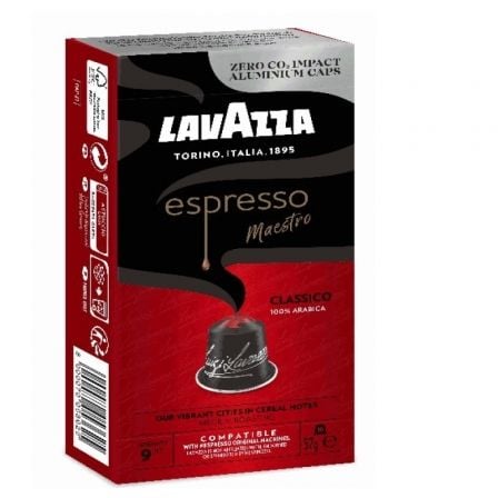 art_lav-cafe20esp20maes20clas2010c_1.jpg Cápsula Lavazza Espresso Maestro Clásico para cafeteras Nespresso/ Caja de 10 - Imagen 1