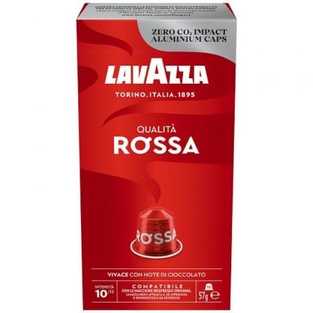 art_lav-cafe20qualita20rossa2010c_1.jpg Cápsula Lavazza Qualitá Rossa para cafeteras Nespresso/ Caja de 10 - Imagen 1