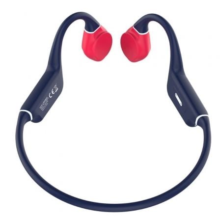 art_leo-aur20osea20kuri20rd20bl_1.jpg Auriculares Inalámbricos Deportivos de Conducción Ósea Leotec Osea Kuri/ con Micrófono/ Bluetooth/ Azules y Rojos - Imagen 1