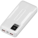 Powerbank 20000mAh Leotec LEPOW20W22W/ 22.5W/ Blanca