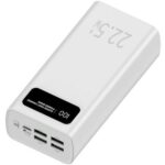 Powerbank 30000mAh Leotec LEPOW30W22W/ 22.5W/ Blanca
