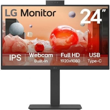 art_lg-m2024ba850-b_1.jpg Monitor Profesional LG 24BA850-B 23.8"/ Full HD/ Webcam/ Multimedia/ Negro - Imagen 1