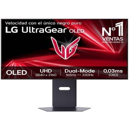 art_lg-m2032gx850a-b_1.jpg Monitor Gaming Ultrapanorámico LG UltraGear 32GX850A-B 32"/ 4K/ 0.03ms/ 330Hz/ OLED/ Regulable en Altura/ Negro - Imagen 1