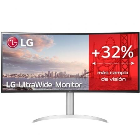 art_lg-m2034wq650-w_1.jpg Monitor Profesional Ultrapanorámico LG UltraWide 34WQ650-W 34"/ WFHD/ Multimedia/ Regulable en altura/ Plata y Blanco - Imagen 1