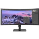 Monitor Profesional Ultrapanorámico Curvo LG Business 35BN77CP-B 35"/ WQHD/ Multimedia/ Regulable en altura/ Negro