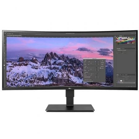 art_lg-m2035bn77cp-b_1.jpg Monitor Profesional Ultrapanorámico Curvo LG Business 35BN77CP-B 35"/ WQHD/ Multimedia/ Regulable en altura/ Negro - Imagen 1