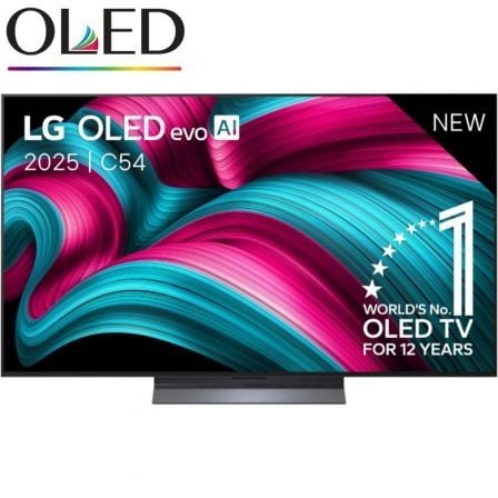 art_lge-tv20oled48c54la_1.jpg Televisor LG OLED Evo OLED48C54LA 48"/ Ultra HD 4K/ Smart TV/ WiFi - Imagen 1