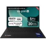 Portátil LG Gram 17ZD90T-G.AX88B Intel Core Ultra 7-255H 32GB/ 1TB SSD/ 17"/ Sin Sistema Operativo