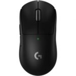 Ratón Gaming Inalámbrico Logitech PRO X Superlight 2/ Batería recargable/ Hasta 44000 DPI/ Negro