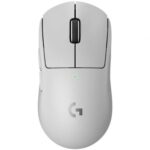 Ratón Gaming Inalámbrico Logitech PRO X Superlight 2/ Batería recargable/ Hasta 44000 DPI/ Blanco